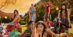 NMIXX, girlgroup asuhan JYP Entertainment, yang akan gelar showcase tour di Jakarta. (Sumber : Instagram @mecima)