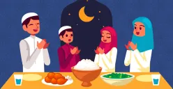 Ilustrasi makan sahur (Sumber : freepik)