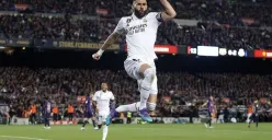 Karim Benzema mencetak hattrick ke gawang Barcelona untuk mengantar Real Madrid ke final Copa del Rey 2022/2023 (Sumber : Twitter @benzema)