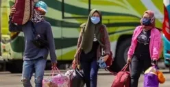 Tradisi mudik lebaran Idul Fitri ternaya sudah ada sejak zaman kolonial Belanda di Indonesia (Sumber : tangkapan layar TikTok)