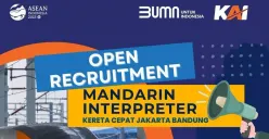Loker BUMN PT KAI untuk posisi Mandarin Interpreter atau penerjemah Bahasa Mandarin. (Sumber : recruitment.kai.id)