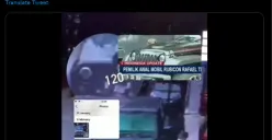 Mario Dandy ganti plat mobil Rubicon. (Sumber : twitter/nextjack1995)