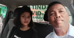 Perempuan di Magelang ditangkap polisi seusai kedapatan mencuri motor. (Sumber : Twitter @yusuf_dumdum)