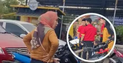 Viral video seorang ibu-ibu gak mau bayar barang belanjaan (Sumber : tangkapan layar Instagram)