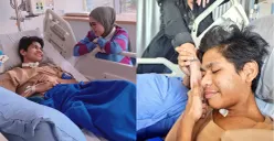 Momen David Ozora bersama ibu tiri dan kuasa hukumnya. (Sumber : Twitter @MellisA_An @seeksixsuck)