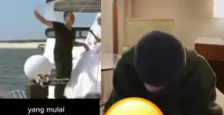 Mark Lee respons video editan Konsonan Langit milik Vicky Prasetyo. (Sumber : Instagram @onyourm__ark)