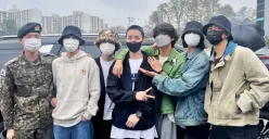 J-Hope BTS masuk wamil. (Sumber : twitter/BTS_twt)