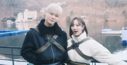 Moonbin ASTRO dan Moon Sua Billie (Sumber : Twitter Lattenimes)