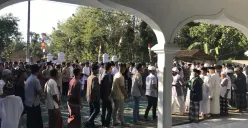 Sholat Ied (Sumber : Twitter)