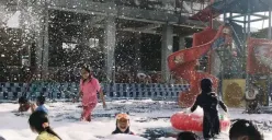 Bermain di Danuwo Waterpark Kaliwungu Semarang, Objek Wisata Air Wahana Bermain Anak di Semarang