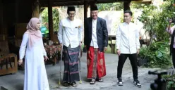 Usai Salat Ied, Ganjar Pranowo Pamer Foto Lebaran Bersama Gibran Rakabuming di Solo