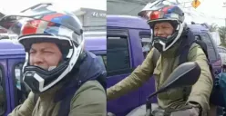 Viral Video Pemudik Ketemu Ariel NOAH Naik Motor di Jalan, Sebut Aslinya Ramah