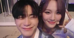 Idol kakak beradik, Moon Bin dan Moon Sua. (Sumber : Instagram @sua.billlie)
