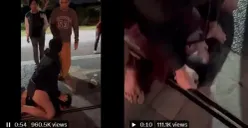 Video diduga Aditya Hasibuan menganiaya Ken Admiral. (Sumber : Twitter @mazzini_gsp)