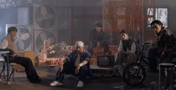 Boygroup iKON pada teaser album ketiga mereka, Take Off. (Sumber : Instagram @withikonic)