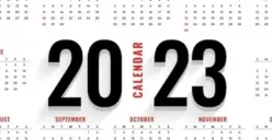 Ilustrasi kalender 2023. (Sumber : Freepik)