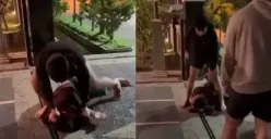 viral video penganiayaan yang dilakukan oleh anak perwira Polda Sumut terhadap adik selebgram Dinda Safay, Ken Admiral (Sumber : Twitter/Leeolanq)