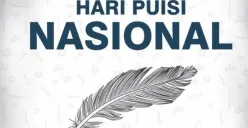 Hari Puisi Nasional diperingati setiap 28 April. (Sumber : Twitter @KemnakerRI)