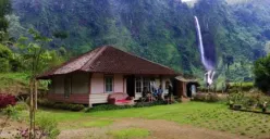 Penampakan Before After Rumah Pak Jajang View Air Terjun di Cianjur Usai Viral. Netizen:AUTO RUSAK!