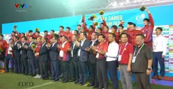 Vietnam ketika menjadi juara umum SEA Games 2021 (Sumber : Twitter)