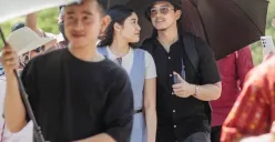 Foto Kaesang Pangarep, Erina Gudono dan Gibran Rakabuming. (Sumber : Instagram/kaesangp)