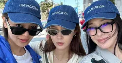 Foto liburan Sooyoung, Tiffany dan Yuri. (Sumber : Instagram/sooyoungchoi)