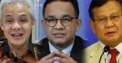 Ganjar Pranowo, Anies Baswedan dan Prabowo Subianto. (Sumber : Kolase AyoTasik)