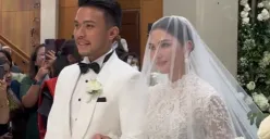 Pernikahan Jessica Mila dan Yakup Hasibuan, Jumat (5/5/2023). (Sumber : Instagram @thebridestory)