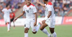 Fajar Fatur Rahman tampil cemerlang bersama Timnas Indonesia U22 di SEA Games 2023 (Sumber : Instagram @PSSI)