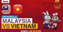 Malaysia vs Vietnam (Sumber : tangkapan layar RCTI Plus)