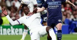 Real Madrid vs Manchester City di semifinal Liga Champions musim lalu (Sumber : Twitter