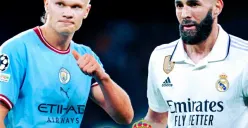 Real Madrid kontra Manchester City di Liga Champions, Duel Dua Striker Kelas Super: Benzema vs Haaland