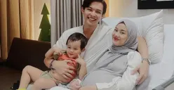 Dinda Hauw, Rey Mbayang, dan Arshakalif Muhammad Mbayang (Sumber : Instagram)