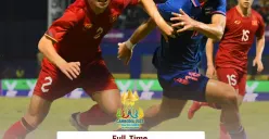 Vietnam bermain imbang melawan Thailand di babak grup SEA Games 2023 (Sumber : Twitter)