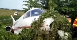 Pesawat Lion yang dicarter WNA tergelincir di Bandara Morowali, Sulawesi Tengah. (Sumber : Instagram @semarang.news)