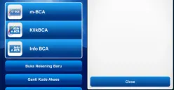 Mbangking BCA error pihak manajemen beritahu cara mengatasinya (Sumber : tangkapan layar/Mobile Banking BCA)