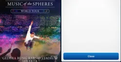 Celoteh warganet ngeri, Mbanking BCA error di hari H presale tiket konser Coldplay (Sumber : instagram BCA/@goodlifebca)