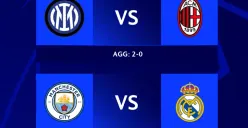 Jadwal semifinal Liga Champions Eropa 2022/2023 (Sumber : Twitter)