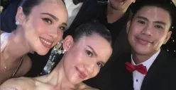 Ricky Harun di resepsi pernikahan Jessica Mila. (Sumber : Twitter/tanykanrl)