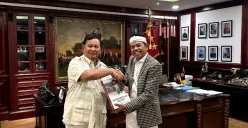 Prabowo bersama Kang Dedi Mulyadi. (Sumber : Instagram/dedimulyadi71)