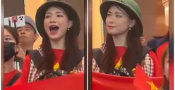 Hao Minzy yang viral karena kesal suaranya kalah dari suporter Indonesia (Sumber : Instagram)