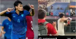 Viral, Pemain Timnas Thailand Jonathan Khemdee Buang Medali Perak ke Tribun Usai Kalah dari Indonesia