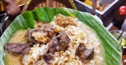 Nasi Gandul Pak Memet. (Sumber : Instagram/kokodemenkuliner)