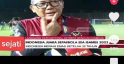 Celoteh Sumardji usai jadi korban pemukulan di laga final Indonesia vs Thailand di SEA Games 2023 (Sumber : Tiktok/@seputarkjatim)