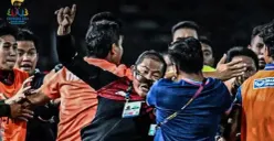 Insiden baku hantan di final sepak bola SEA Games 2023 (Sumber : Twitter)