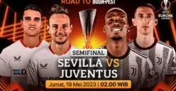 Link Live Streaming Semifinal Europa League: Sevilla vs Juventus, Jumat 19 Mei 2023 Pukul 02.00 WIB