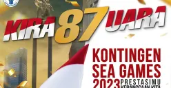 KIRA87UARA untuk sambut kedatangan kontingen Indonesia SEA Games 2023. (Sumber : Instagram @kemenpora)