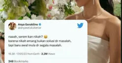 Ramai Isu Selingkuh dan Cerai, Cuitan Anya Geraldine Mengenai Pernikahan Malah Kena Rujak Warganet: Aduh Opinimu Jelek