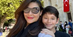 Tamara Bleszynski dan Kenzou (Sumber : Instagram)