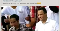 Warganet sebut Jokowi culun. (Sumber : twitter/gibran_tweet)